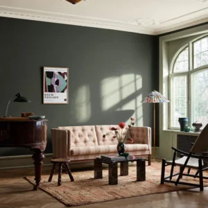 Lady pure color helmatt veggmaling i trendfarge 8493 Green tea