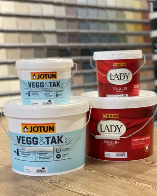 Lady vegg 10 Jotun vegg og tak Lady vegg 10 Jotun vegg og tak