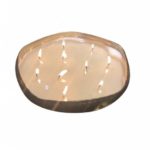 SENSE GULL SKÅL MED LYS RUND