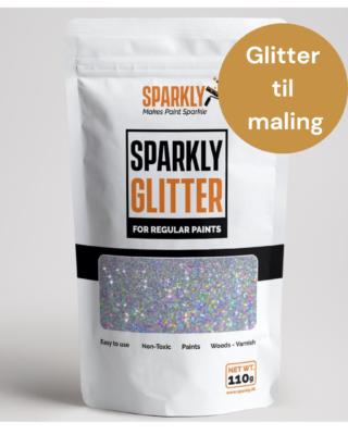 Sparkly glitter til maling Sparkly glitter til maling