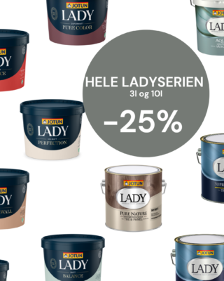 Hele Lady serien-25% Hele Lady serien-25%