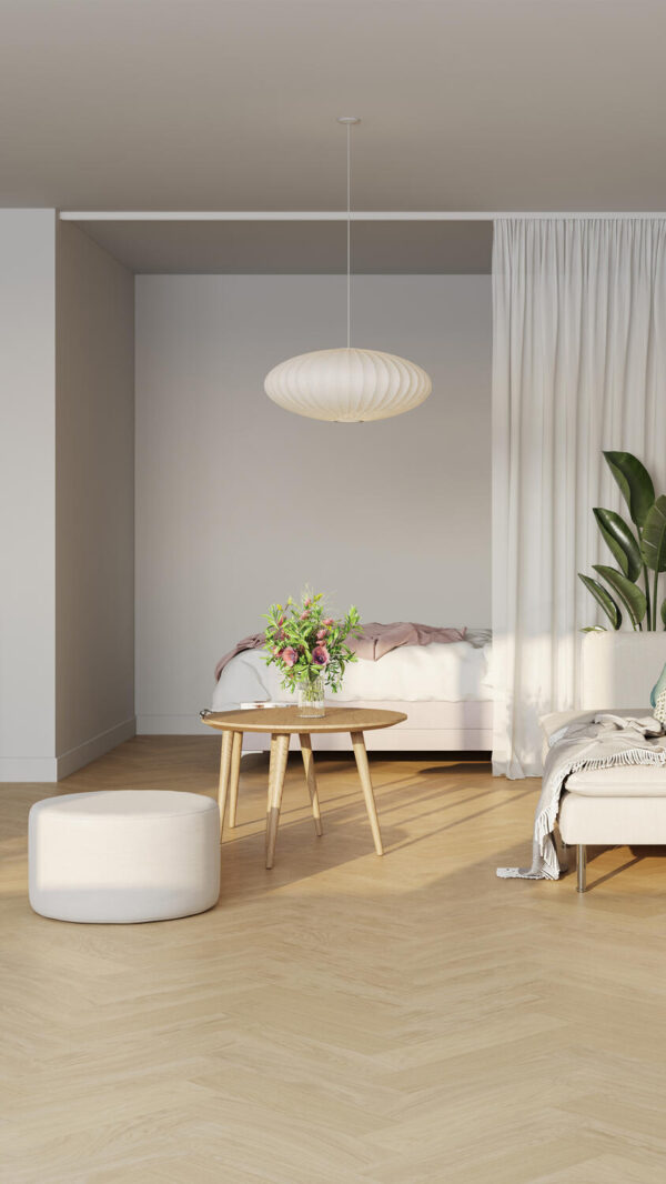 ICONIK TEXSTYLE ANCARES HERRINGBONE NATURAL - Bilde 4