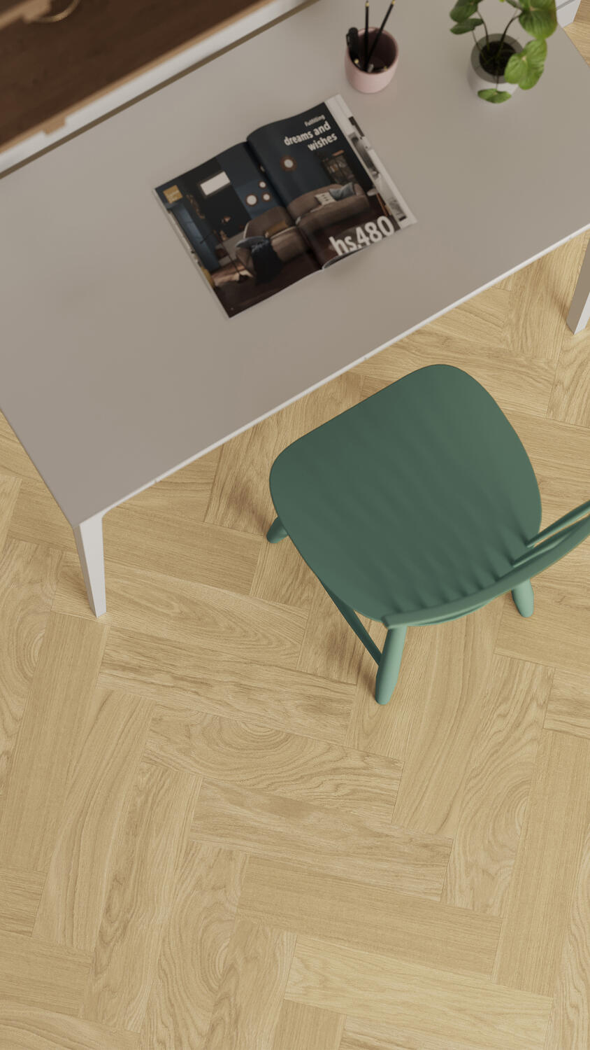 ICONIK TEXSTYLE ANCARES HERRINGBONE NATURAL - Bilde 3