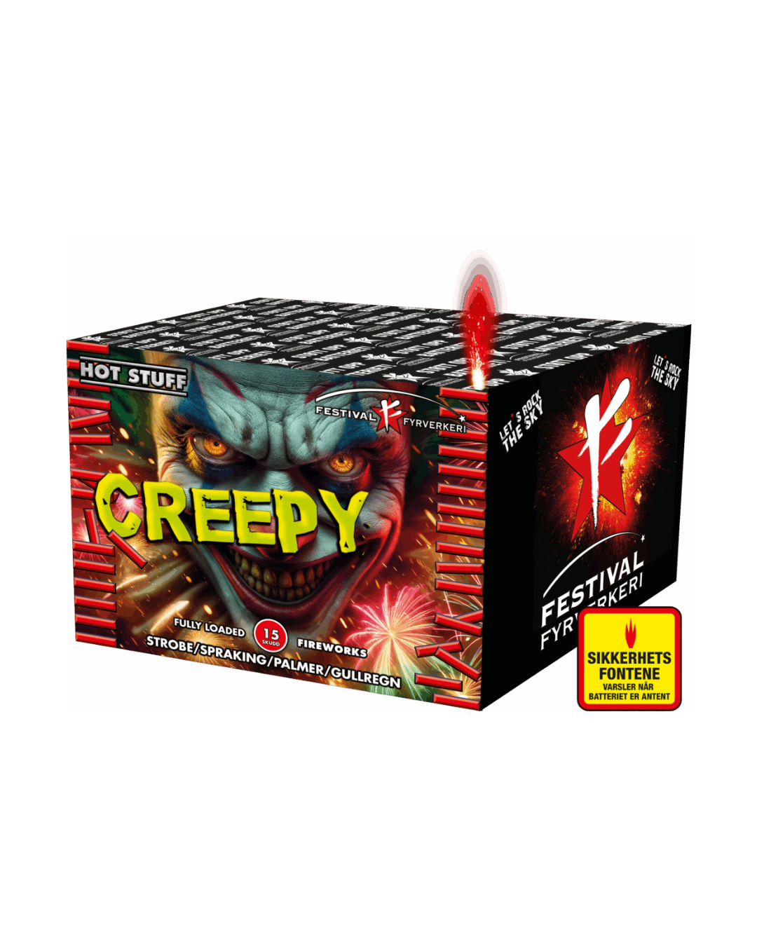 cREEPY CREEPY 15 SKUDD - Bilde 1