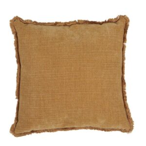 Fondaco Danny putetrekk i lin med frynser og teksturert chenille.