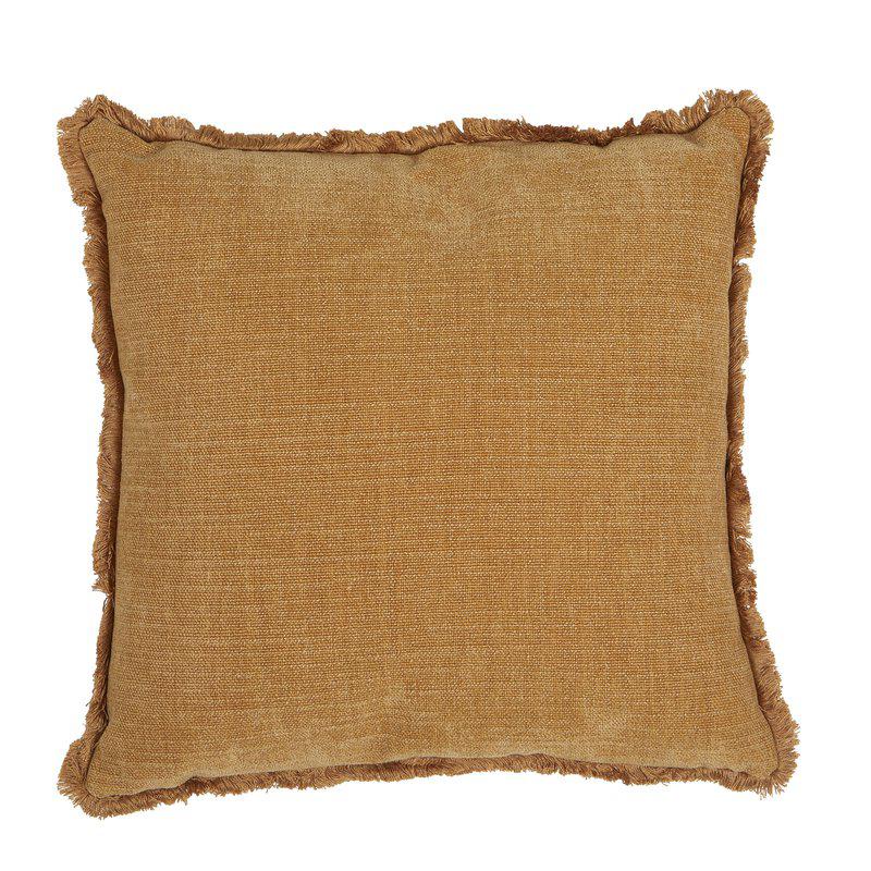 Fondaco Danny putetrekk i lin med frynser og teksturert chenille.