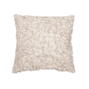 Fondaco Inse putetrekk i teksturert bomullsblanding med frynsestriper