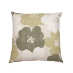 Lotta putetrekk fra Fondaco i 100 % bomull, størrelse 48x48 cm. Trekket har et lekent, storblomstret mønster inspirert av 70-tallets former og farger