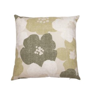 Lotta putetrekk fra Fondaco i 100 % bomull, størrelse 48x48 cm. Trekket har et lekent, storblomstret mønster inspirert av 70-tallets former og farger