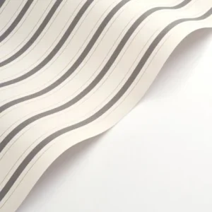 Klassisk stripete tapet fra Casadeco Rayure med vertikale linjer i et tidløst og elegant design