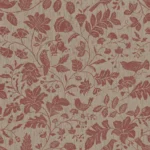 Tapet fra Boråstapeter med det historiske mønsteret Isidor, et intrikat blomstermønster med blader og stilker i en tett, tradisjonell stil