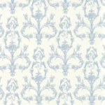 Casadeco Seraphin med detaljerte illustrasjoner av keruber og blomsterranker i et tradisjonelt fransk mønster