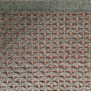 JAB Anstoetz Paradise uteteppe i melert vev, egnet for både terrasse og stue