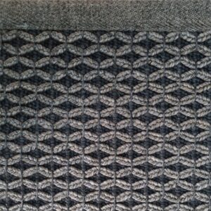 JAB Anstoetz Paradise uteteppe i melert vev, egnet for både terrasse og stue