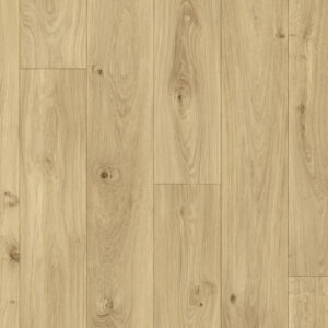 Iconik T-Extra Hudson Oak Light Brown har et vakkert, rustikt eikemønster.