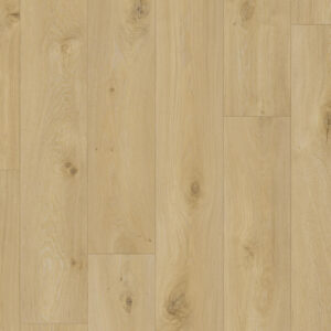 Nordic Oak Light Brown har et naturtro eikemønster.Det føles mykt under føttene og har et stilrent design.