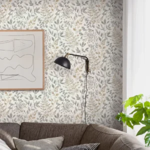 Drømmer du om et lyst og harmonisk hjem? Kjøp Sigrid tapet fra Boråstapeter. Et vakkert, botanisk akvarellmønster som skaper en rolig, nordisk atmosfære.