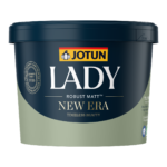 Jotun LADY New Era er en robust, matt interiørmaling som gir en varig og vakker finish.