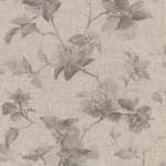 Storeys Atelier Tissé-tapet i et delikat, botanisk mønster med lun tekstilstruktur.