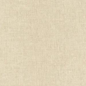 Ensfarget vinyltapet med en naturlig og matt teksturoverflate som etterligner grovt vevd linstoff.