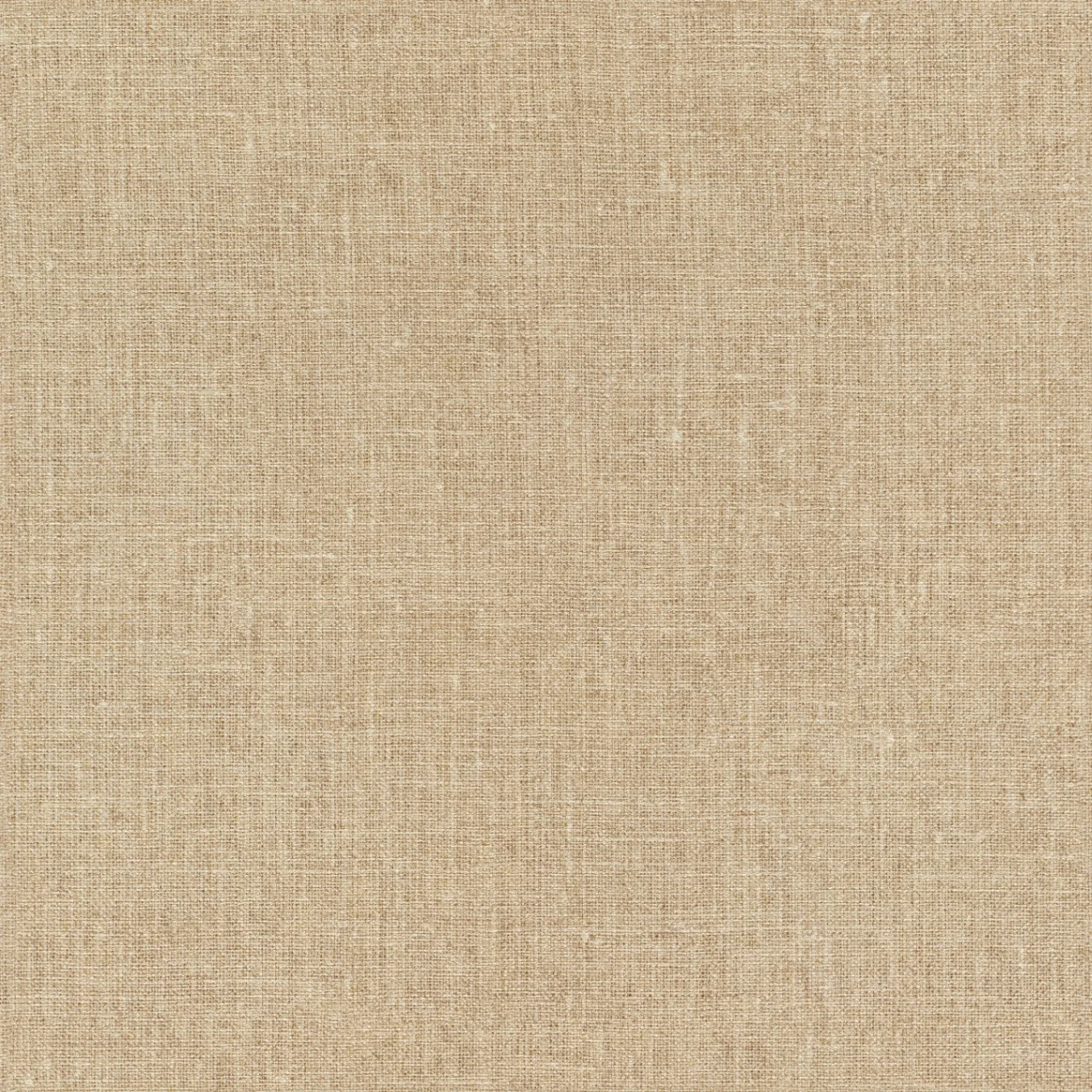 Ensfarget vinyltapet med en naturlig og matt teksturoverflate som etterligner grovt vevd linstoff.