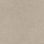 Ensfarget vinyltapet med en naturlig og matt teksturoverflate som etterligner grovt vevd linstoff.