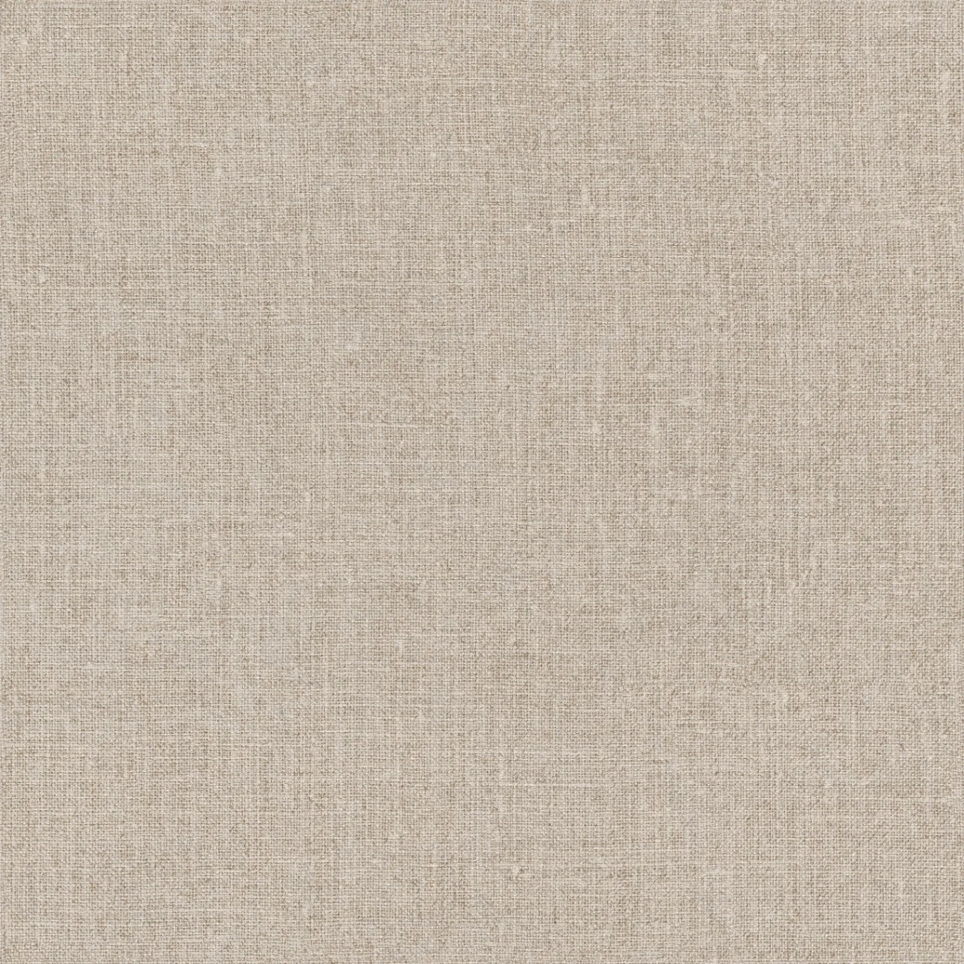 Ensfarget vinyltapet med en naturlig og matt teksturoverflate som etterligner grovt vevd linstoff.