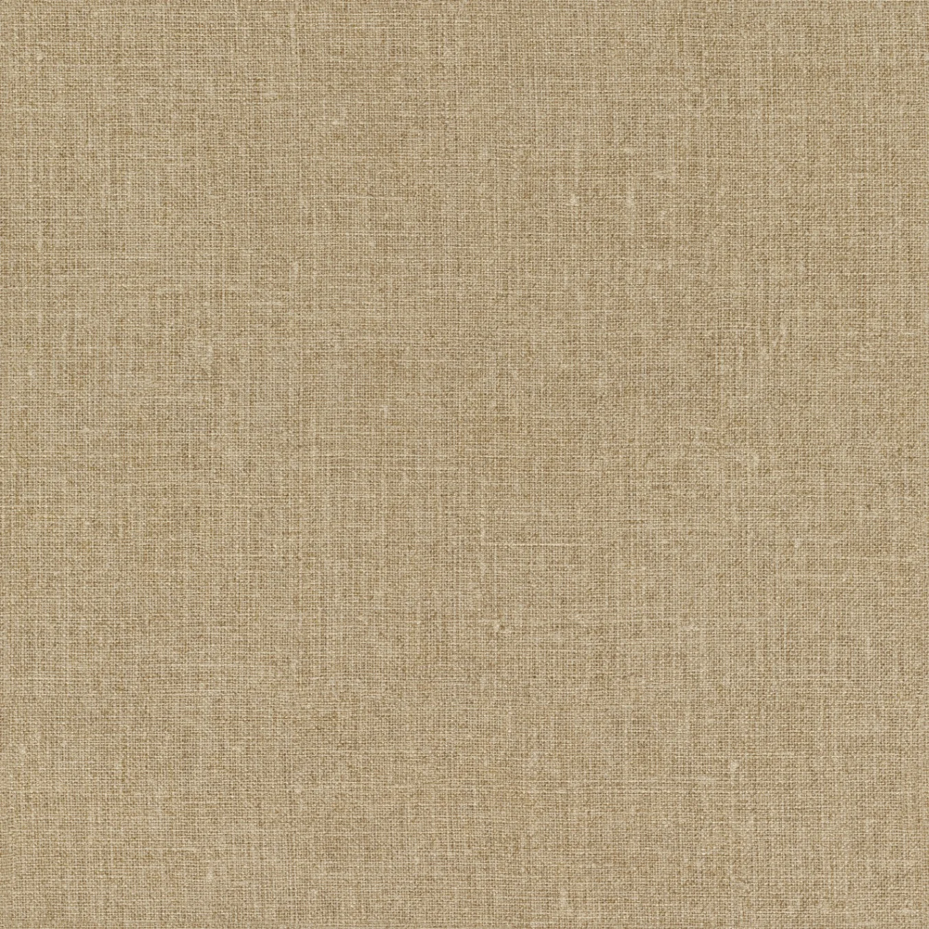 Ensfarget vinyltapet med en naturlig og matt teksturoverflate som etterligner grovt vevd linstoff.