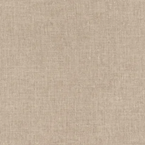Ensfarget vinyltapet med en naturlig og matt teksturoverflate som etterligner grovt vevd linstoff.