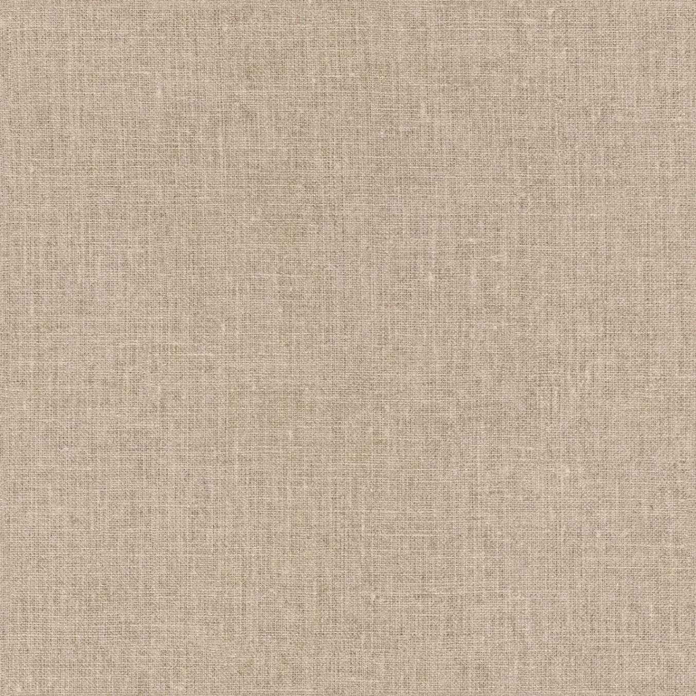 Ensfarget vinyltapet med en naturlig og matt teksturoverflate som etterligner grovt vevd linstoff.