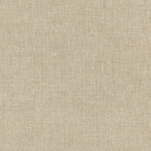 Ensfarget vinyltapet med en naturlig og matt teksturoverflate som etterligner grovt vevd linstoff.