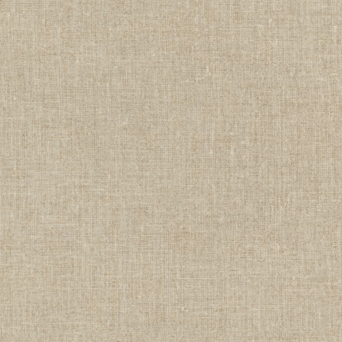 Ensfarget vinyltapet med en naturlig og matt teksturoverflate som etterligner grovt vevd linstoff.
