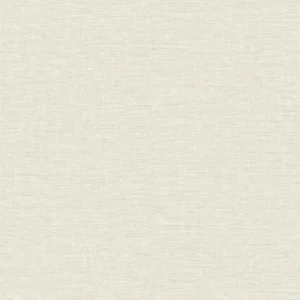 Ensfarget vinyltapet fra Storeys Concept med en grov, naturtro tekstil- og linstruktur.