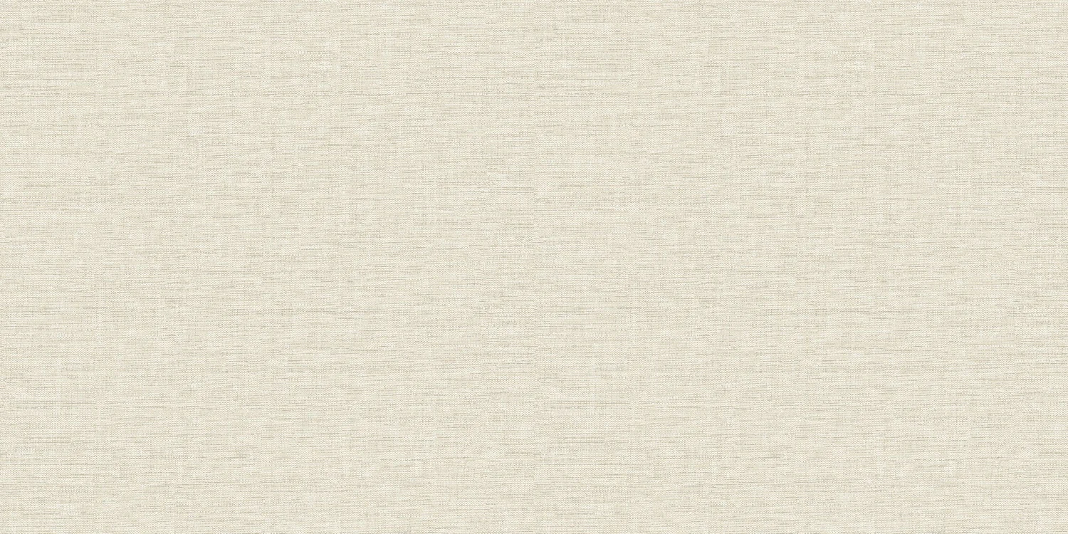 Ensfarget vinyltapet fra Storeys Concept med en grov, naturtro tekstil- og linstruktur.