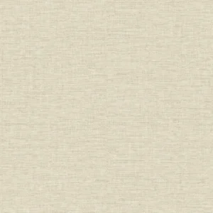 Ensfarget vinyltapet fra Storeys Concept med en grov, naturtro tekstil- og linstruktur.