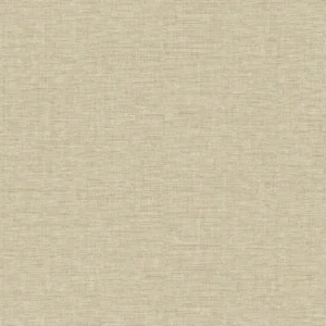 Ensfarget vinyltapet fra Storeys Concept med en grov, naturtro tekstil- og linstruktur.