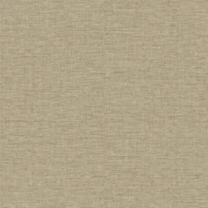 Ensfarget vinyltapet fra Storeys Concept med en grov, naturtro tekstil- og linstruktur.