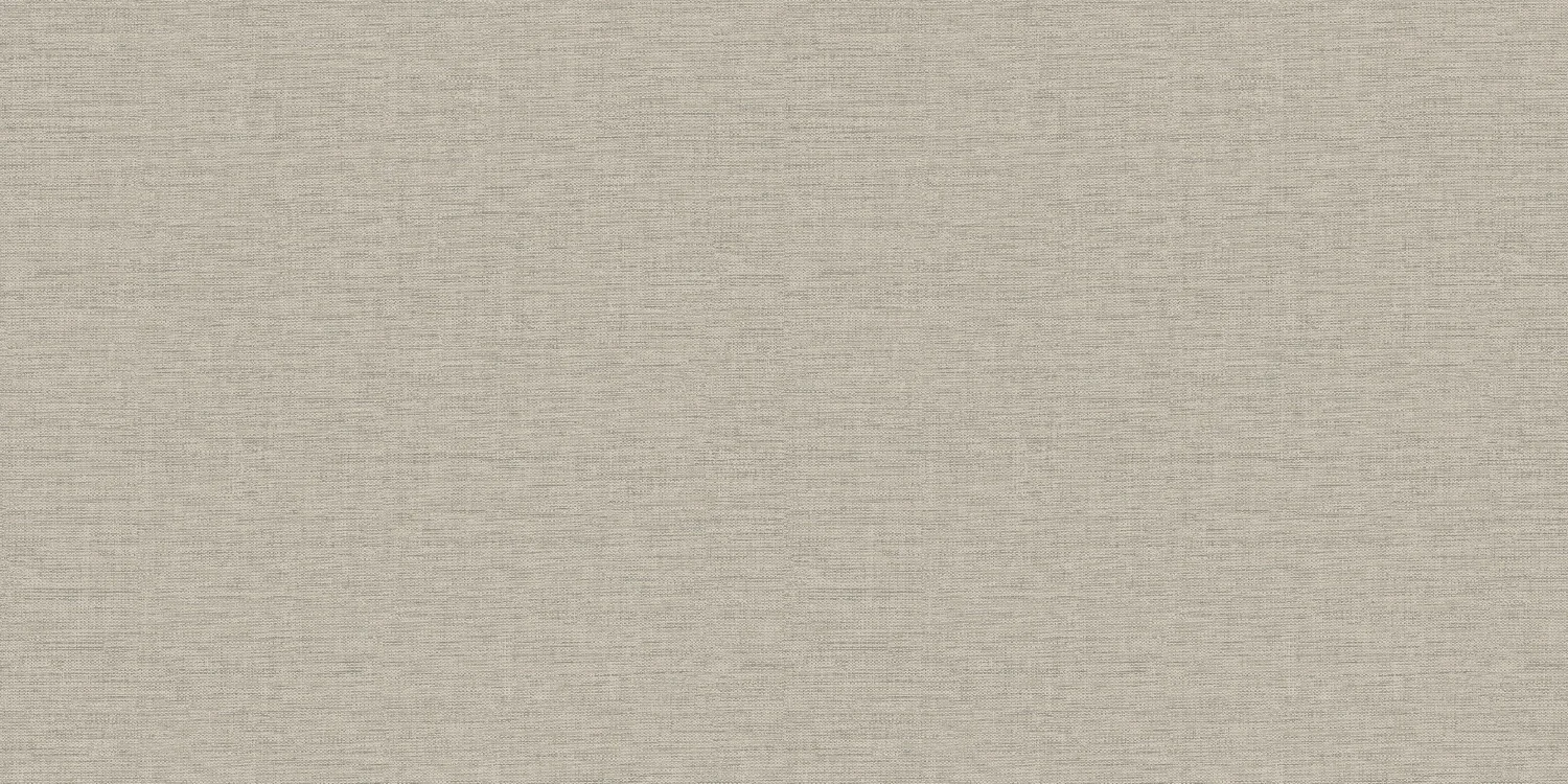 Ensfarget vinyltapet fra Storeys Concept med en grov, naturtro tekstil- og linstruktur.