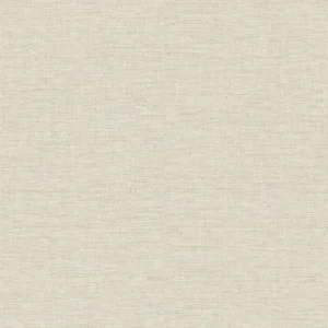 Ensfarget vinyltapet fra Storeys Concept med en grov, naturtro tekstil- og linstruktur.