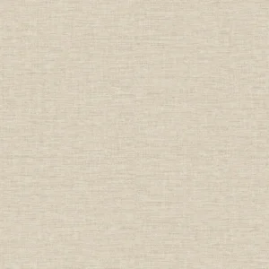 Ensfarget vinyltapet fra Storeys Concept med en grov, naturtro tekstil- og linstruktur.