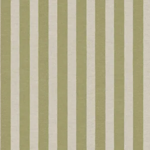 Fibertapet fra Storeys' kolleksjon Tiny Treasures med et klassisk og tidløst mønster av vertikale, jevne striper med en taktil tekstilstruktur.