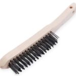 STÅLBØRSTE 4 RADER QPT TRESKAFT